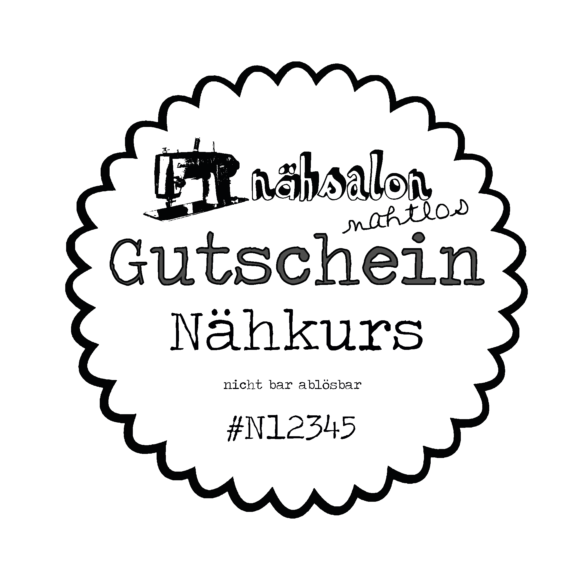 Gutschein Nähkurs